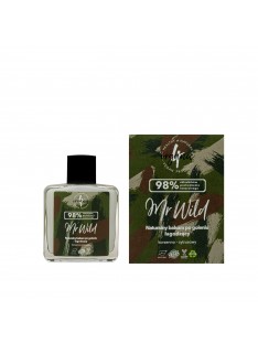 4organic Naturalny łagodzący balsam po goleniu Mr Wild korzenno-cytrusowy 100ml