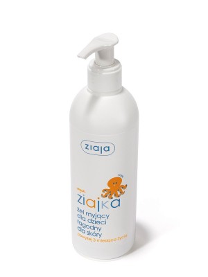 ziaja ziajka żel myjący dla dzieci łagodny dla skóry 300ml