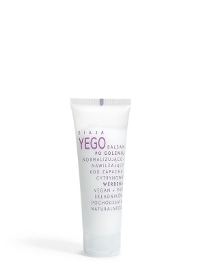 ziaja yego balsam po goleniu normalizująco-nawilżający kod zapachu: cytrynowa werbena 80ml
