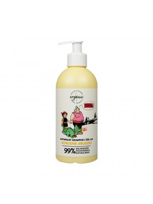 4organic Naturalny szampon i żel do mycia dla dzieci 2w1 Kajko i Kokosz Dorodne gruszki 350ml