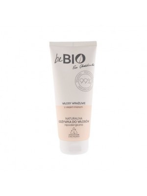 beBio Naturalna hipoalergiczna odżywka do włosów wrażliwych z olejem lnianym 200ml