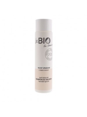 beBio Naturalny hipoalergiczny szampon do włosów wrażliwych z olejem lnianym 300ml