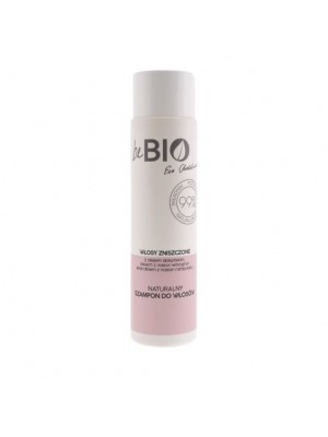 beBio Naturalny szampon do włosów zniszczonych z olejem abisyńskim, olejem z nasion winogron oraz ekstraktem z nasion rambutanu 300ml