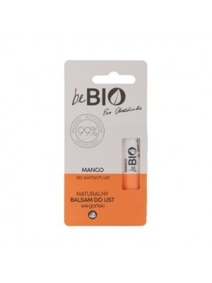 beBio Naturalny balsam do suchych ust z Mango 5g