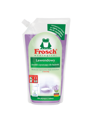 Frosch Lawendowy środek czyszczący do łazienki - worek 1000ml 