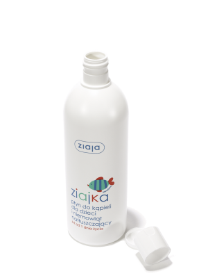 ziaja ziajka płyn do kąpieli dla dzieci i niemowląt natłuszczający 370ml