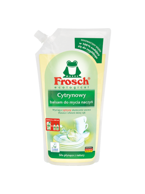 Frosch Cytrynowy balsam do mycia naczyń - worek 1000ml 