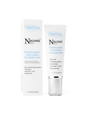 Nacomi Next level dermo Proteinowy plaster - krem do skóry atopowej 50 ml