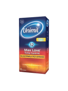 Unimil Max Love Time Control, prezerwatywy, 12 szt.