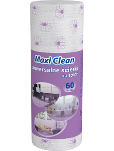 Maxi Clean uniwersalne ścierki na rolce 60 szt 