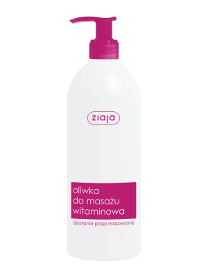 ziaja oliwka do masażu witaminowa 500ml 