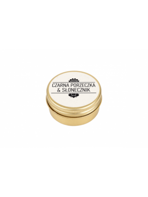 Nova Kosmetyki MASEŁKO DO UST CZARNA PORZECZKA & SŁONECZNIK 15 ML