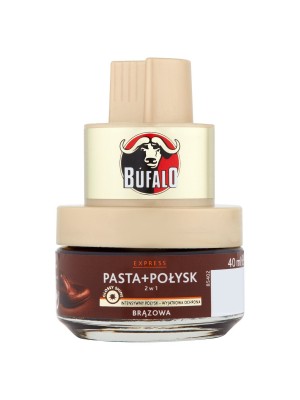 Bufalo Pasta+ Połysk Express Brązowa 40 ml