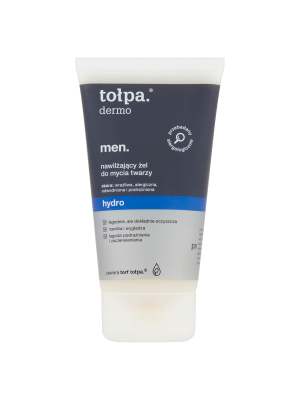 tołpa dermo men hydro Nawilżający żel do mycia twarzy 150 ml