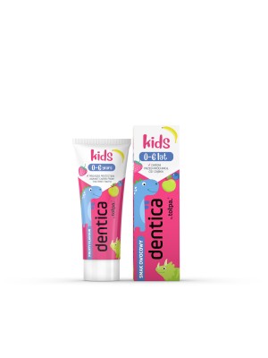 dentica by tołpa kids – pasta dla dzieci 0-6 owocowa 50 ml