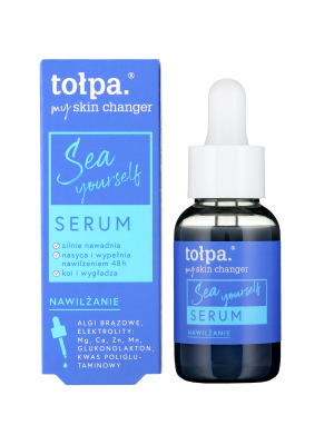 Tołpa my skin changer nawilżanie, serum nawilżające sea yourself 30 ml 