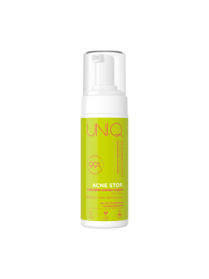 Uni.Q Naturalna pianka myjąca do twarzy ACNE STOP. 150 ml