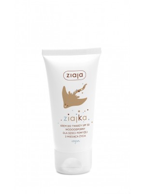 Ziaja, krem do twarzy spf 30 wodoodporny dla dzieci powyżej 3 miesiąca życia, 50ml
