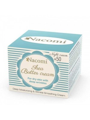 Nacomi KREM SHEA NA NOC +50, 50 ML