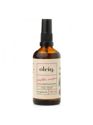 OLEIQ Olej z pestek wiśni 100ml
