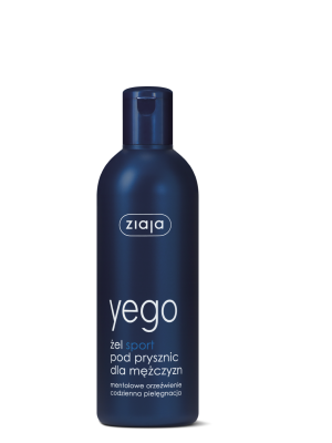 ziaja yego żel sport pod prysznic dla mężczyzn, 300ml