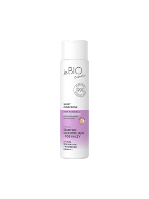 beBio BABY HAIR COMPLEX Naturalny szampon do włosów zniszczonych regenerująco - odżywczy deep renewal 300ML